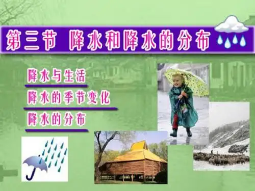 第三节  降水和降水的分布 2