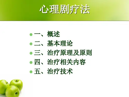 心理剧疗法