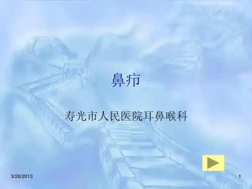 鼻疖