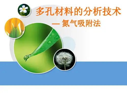 氮气吸附法(等温吸附)