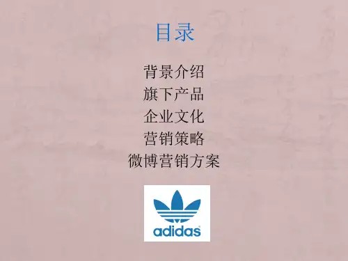 Adidas营销案例分析