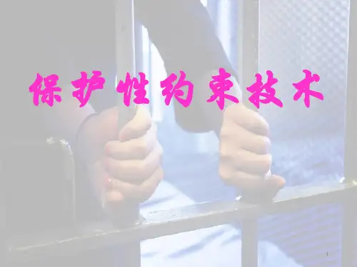 保护性约束技术ppt课件