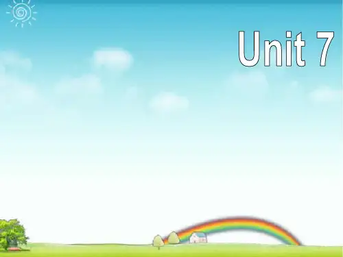 新人教版八年级英语上册 Unit7 Section B 1 优质课件.ppt