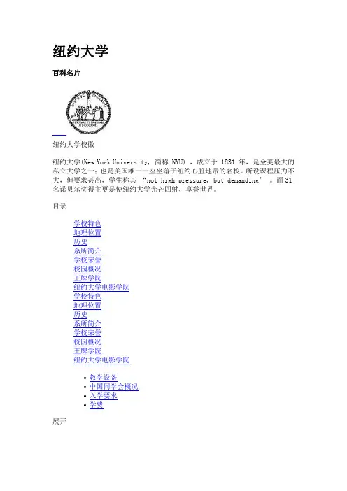 纽约大学