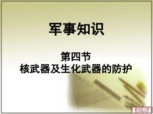 核武器生化武器的防护PPT精选文档