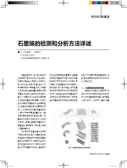 石墨烯的检测和分析方法详述