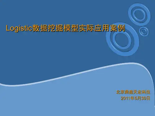 Logistic数据挖掘模型实际应用案例
