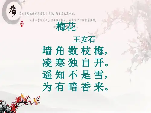 梅花三弄