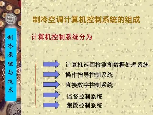 《制冷原理与技术》PPT课件