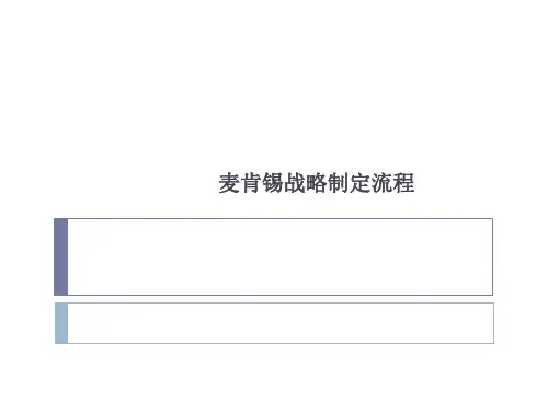 企业战略制定流程PPT课件