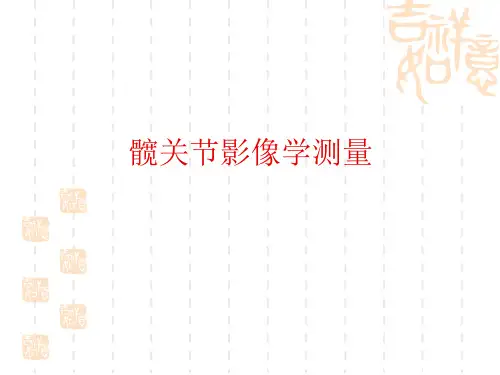 髋关节测量