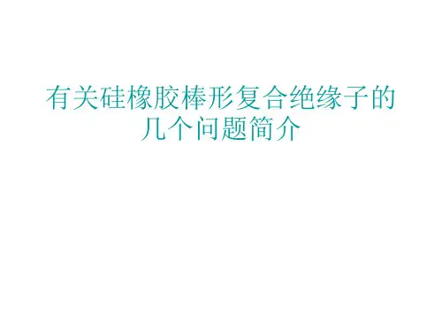 有关硅橡胶复合绝缘子的几个问题