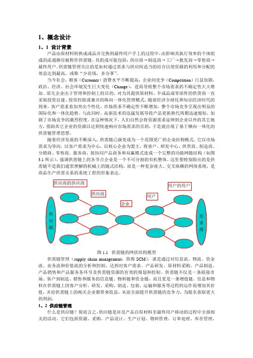 供应链管理设计