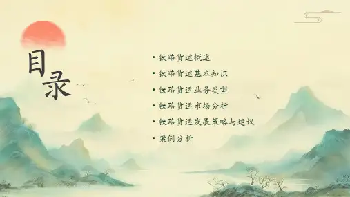 铁路货运知识培训PPT课件