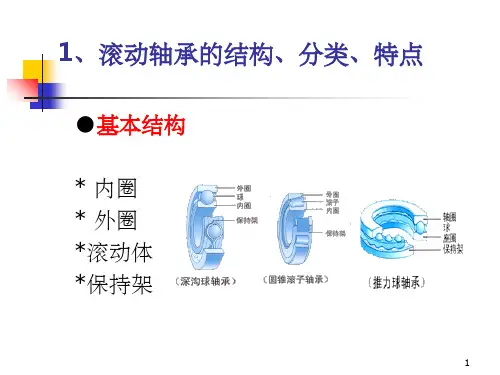 《轴承基本知识简介》PPT课件