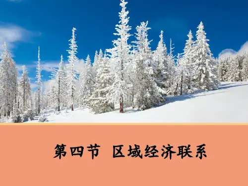 1.4-区域经济联系-2(湘教版必修3)PPT课件