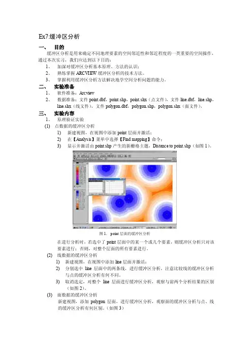 gis缓冲区分析