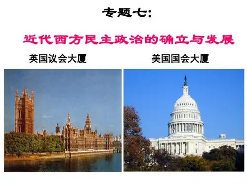 21.英国代议制的确立和完善