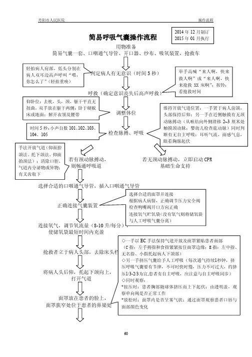 33简易呼吸气囊操作流程