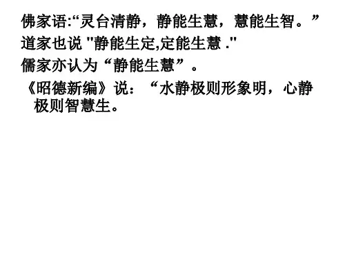 静能生慧班会DYX