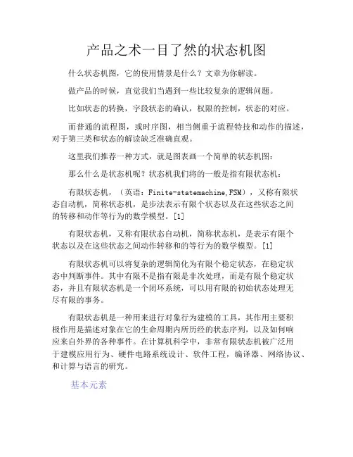 产品经理产品设计-产品之术一目了然的状态机图