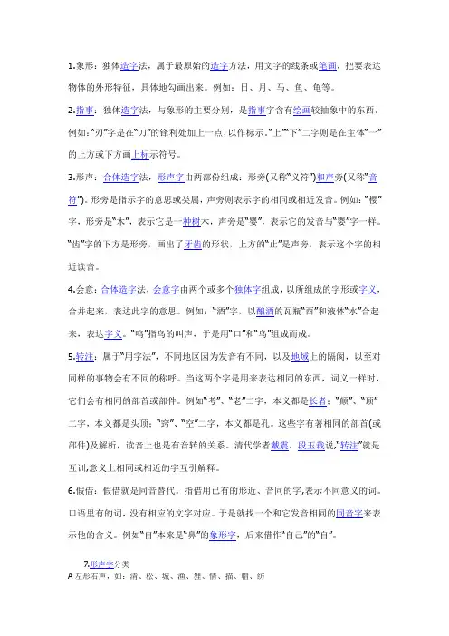 造字法
