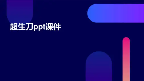 超生刀ppt课件