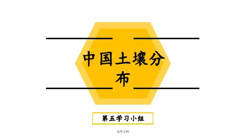 中国土壤分布