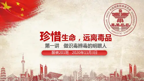 高一级第1课-做识毒辨毒的明眼人