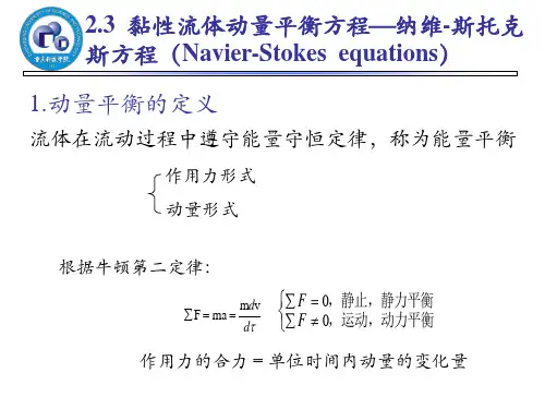 纳维-斯托克斯方程