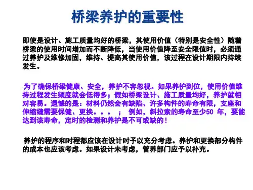 [PPT]桥梁养护讲稿(66页 含照片)