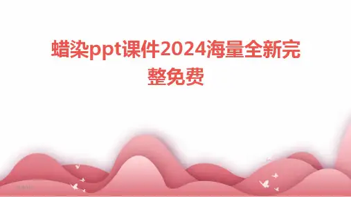 2024年度蜡染ppt课件海量全新完整免费