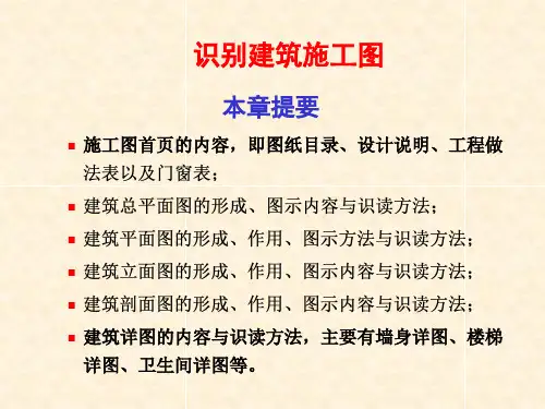 分享版教你怎么看建筑图纸
