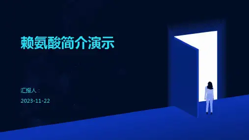 赖氨酸简介演示