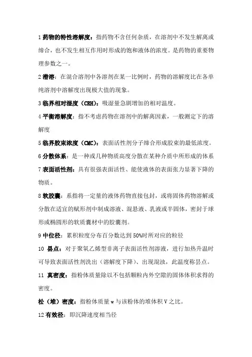 工业药剂学