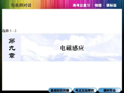 2015名师高考物理复习精品课件  电磁感应现象  楞次定律