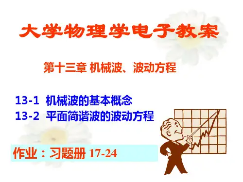 机械波 波动方程