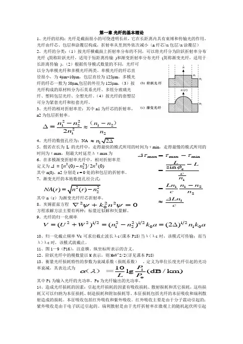 光纤的基本理论