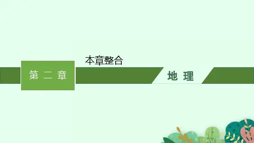中图版高中地理必修第一册精品课件 第2章 自然地理要素及现象 本章整合 (2)