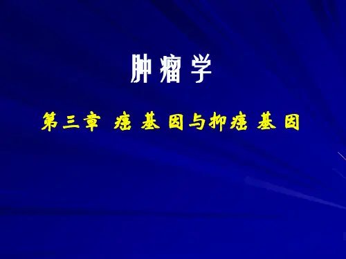 第三章 癌基因与抑癌基因癌基因.ppt