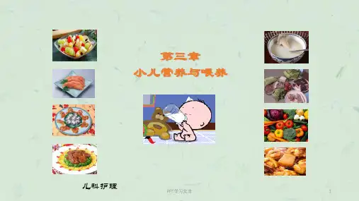 儿童护理小儿营养ppt课件