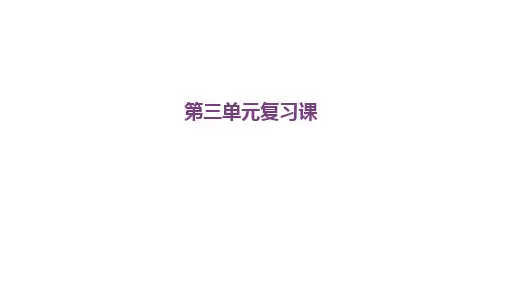 第三单元+文明与家园+复习课件 部编版道德与法治九年级上册