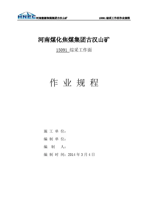 15091作业规程.