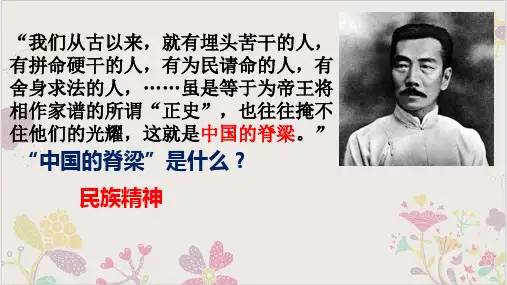 部编道德与法治《凝聚价值追求》ppt课堂课件