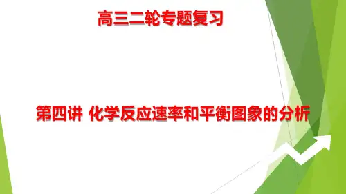 高三化学二轮专题复习第四讲化学反应速率和平衡图象的分析课件