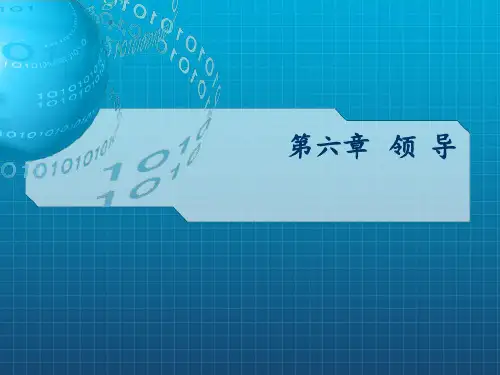 护理管理学本领导 ppt课件