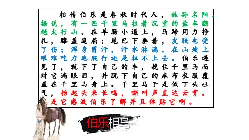 第23课《马说》课件(共33张PPT)
