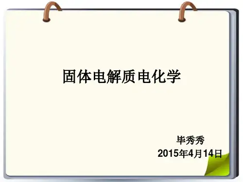 固体电解质电化学..