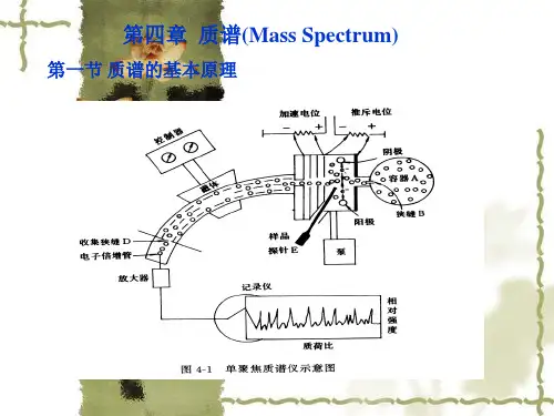 有机化合物光谱解析质谱
