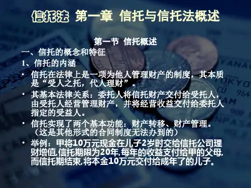 信托法PPT